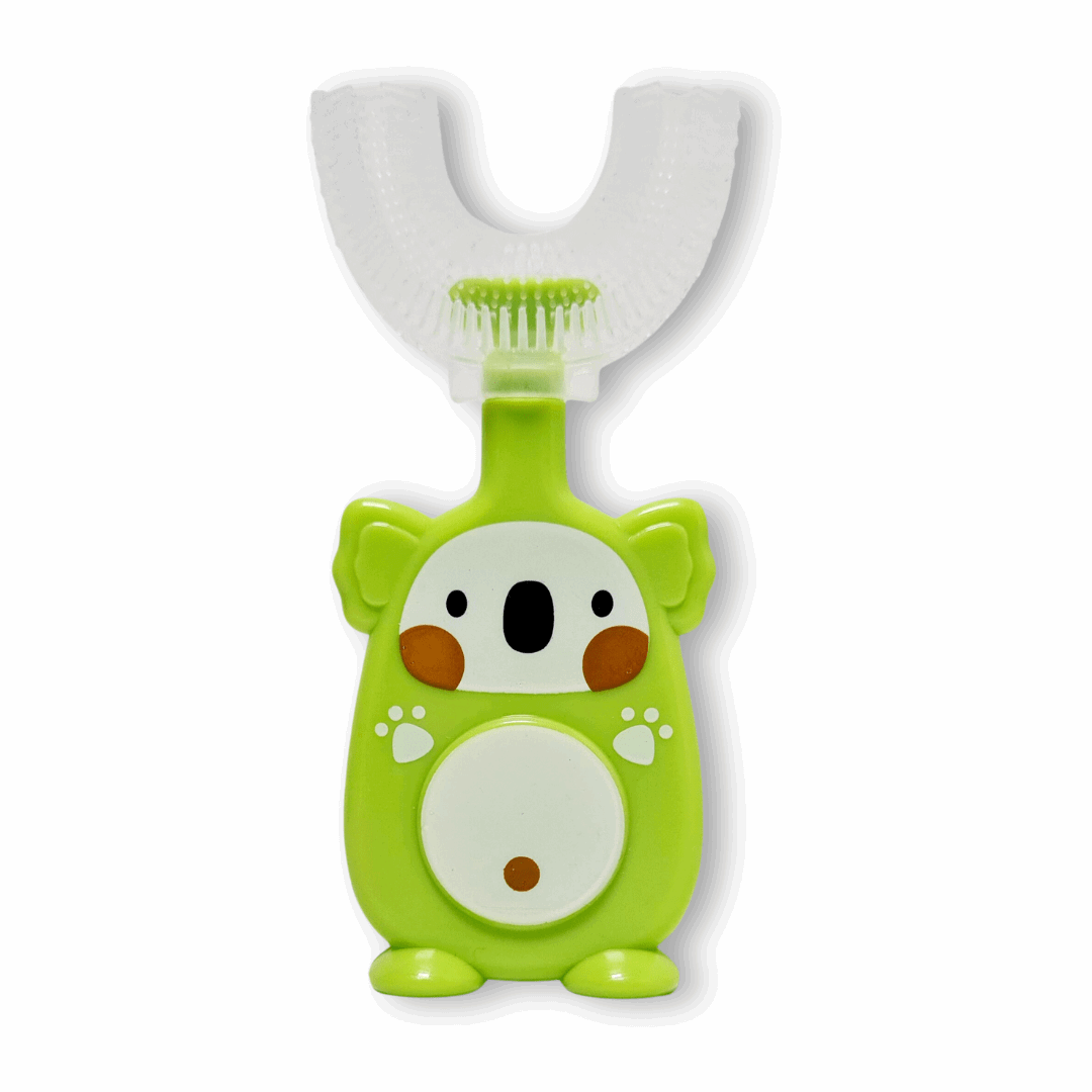 WiggleBrush Apple Green WiggleBrush Classic U-Shaped Toothbrush